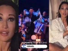 Polskie jury nagradza Izrael 12 punktami. Tymczasem Justyna Steczkowska robi WIELKIE OCZY... (WIDEO)