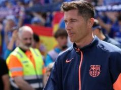 Ostatni mecz Roberta Lewandowskiego na Camp Nou. "Zasługuje na to, aby wszyscy kibice mogli go pożegnać"