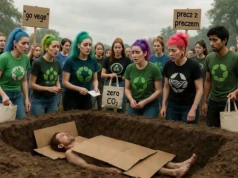 „Zielone pogrzeby”, czyli kolejna głupia moda z Zachodu