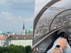 Wjeżdżasz na 165 metrów i się zaczyna. Turyści ustawiają się w kolejce