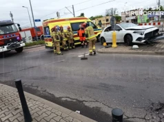 Pijany kierowca zatrzymany po kolizji w Wawrze