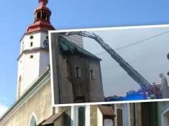 Ulewa nad Opolszczyzną. Strażacy ratowali zabytkowy kościół w Białej