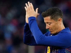 Barcelona pożegnała Roberta Lewandowskiego. Wzruszające sceny Camp Nou. Tego wieczoru nikt nie zapomni
