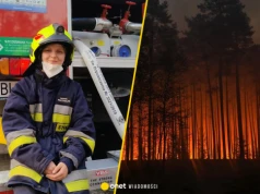 "Matma to przy tym pestka". Maturzystka z Biłgoraja gasiła pożar w Puszczy Solskiej