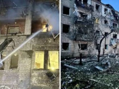 Zmasowany atak na Ukrainę. Dziesiątki dronów