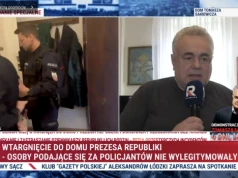 Policja w domu Sakiewicza. SDP i CMWP żądają zaprzestania represji
