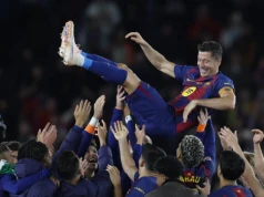 Szpaler, okrzyki i owacje na Camp Nou. Wzruszające pożegnanie Lewandowskiego