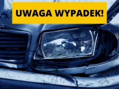 Stary Sącz: Samochód wjechał w drzewo. Kierowca w szpitalu
