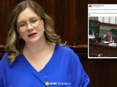 Posłanka pokazała nagranie z Sejmu. Dziwne zachowanie posła. "Pytacie mnie, co sądzę"