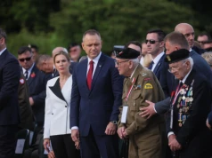 Prezydent Nawrocki na Monte Cassino. Poruszające sceny na polskim cmentarzu