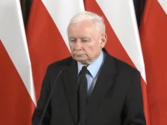 Policja na posesji Jarosława Kaczyńskiego na Żoliborzu. Wszystko po mailu grozy