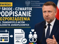Kierwiński: w środę – czwartek podpisanie rozporządzenia ws. transkrypcji aktów małżeństw jednopłciowych