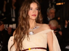 Ciężarna Barbara Palvin w naked dress pokazała zaokrąglony brzuszek. Olśniła