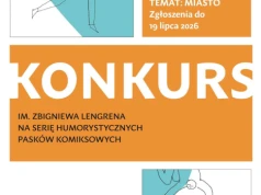 Ruszył konkurs na paski komiksowe im. Zbigniewa Lengrena. Tematem jest „Miasto”