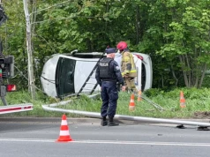 Zderzenie na Sobieszowskiej. Zablokowany pas w stronę Szklarskiej Poręby