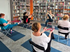 Joga na krześle – rozpoczęcie cyklu spotkań dla seniorów