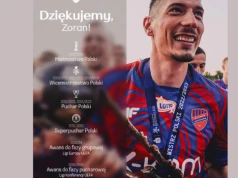 Lider, wojownik, kapitan. Raków żegna Zorana Arsenicia