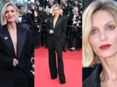 Wytworna Anja Rubik hipnotyzuje spojrzeniem w Cannes. Zdeklasowała resztę gwiazd festiwalu? (ZDJĘCIA)