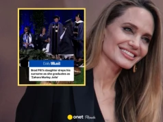 Córka Angeliny Jolie odcina się od Brada Pitta. Tak wywołali ją po odbiór dyplomu
