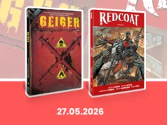 Nagle Comics kończy maj dwoma premierami. Wracają „Redcoat” i „Geiger”