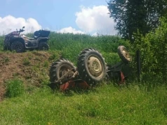 Tragedia w Przysietnicy. Ciągnik przygniótł mężczyznę, na ratunek było za późno