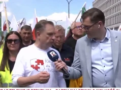 "Polska się obudziła". Piotr Duda o manifestacji Solidarności: Frekwencja jest znakomita