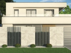 Modne ogrodzenie domu 2026 - nie materiał, lecz rytm decyduje o efekcie