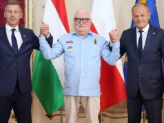Wymowne zdjęcie Tuska z Wałęsą i Magyarem. Porównał Polaków do Węgrów
