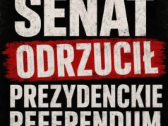 Senat odrzucił prezydenckie referendum
