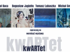 Wernisaż wystawy kwARTet: Michał Baca, Bogusław Jagiełło, Tomasz Lubaszka, Michał Smółka