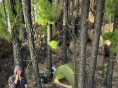 Turysta nagrał, jak nielegalnie biwakuje w parku Teno. Czeka go kara