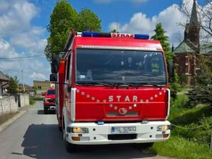 Jedna osoba ucierpiała w pożarze w Gminie Zagórów