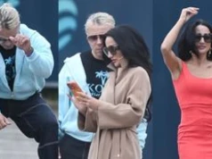 Justyna Steczkowska zrzuca płaszcz na parkingu i tańcuje ze Skolimem. Lubicie ich duet? (ZDJĘCIA)