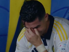 Nie mógł powstrzymać łez. Nagrania z Ronaldo obiegają świat