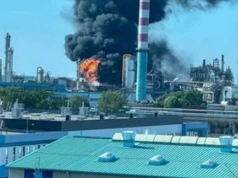 Nowe informacje po eksplozji w zakładzie MOL-a. Magyar pokazał zdjęcie