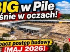 Mieszkańcy przecierają oczy. Zobacz BIG w Pile z lotu ptaka