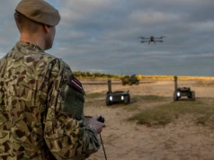Na Łotwie dron spadł do jeziora i eksplodował