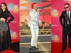 Wystrojone gwiazdy brylują drugiego dnia Polsat Hit Festiwalu: Paulina Sykut-Jeżyna w mini z trenem, rockowy Krzysztof Ibisz i Michał Wiśniewski cały na biało (ZDJĘCIA)