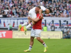 Górnik Zabrze w wielkim stylu zakończył sezon. Ostatni mecz Lukasa Podolskiego