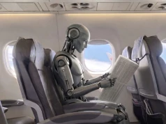 Robot pasażerem samolotu? Pierwsze linie lotnicze mówią, co o tym sądzą