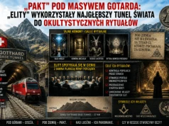 „PAKT” POD MASYWEM GOTARDA: „ELITY” WYKORZYSTAŁY NAJGŁĘBSZY TUNEL ŚWIATA DO OKULTYSTYCZNYCH RYTUAŁÓW