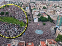 Ogromna manifestacja w Serbii. Tłumy wyszły na ulice, żądają zmiany władzy