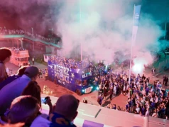 Poznań zapłonął! Sceny z mistrzowskiej fety Lecha obiegły cały świat