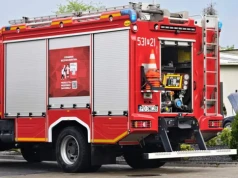 Pożar przy McDrive (ZDJĘCIA)