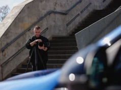 Sesja błękitnego Mercedesa, czyli Peak Design Tripod Pro Tall  w praktyce