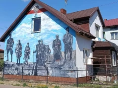 W Szepietowie powstał mural poświęcony V Wileńskiej Brygadzie Armii Krajowej