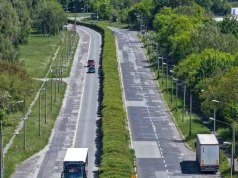 Z czterech pasów tej drogi tylko jeden jest równy. To ma się zmienić