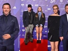 Celebryci lansują się na Wielkiej Gali Ekstraklasy: Radosław Majdan, Bart Pniewski z Nicol bez spodni (?), Anita Werner z ukochanym (ZDJĘCIA)