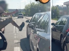 Przerażające nagranie z Pomorza rozlało się po sieci. Jego "bohater" sam zgłosił się na policję