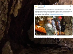 Szukali złota. Od tygodnia nie mogą wyjść z zalanej jaskini w Laosie